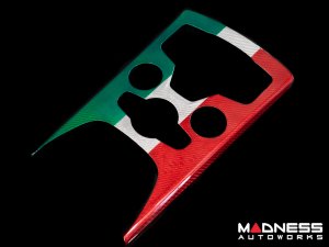 Alfa Romeo Stelvio Shift Console Trim - Carbon Fiber - '20+ models - Italian Theme - Feroce Carbon